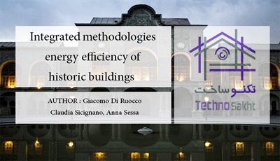 Integrated methodologies energy efficiency of historic buildings
