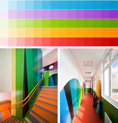 رنگ و پوشش رنگ در طراحی داخلی
