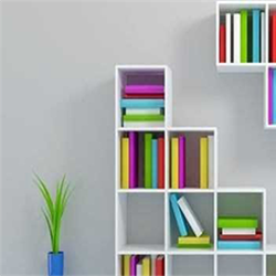 تصاویر مدل کتابخانه خانگی جدید با انواع طراحی مدرن