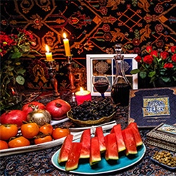 چیدمان شب یلدا