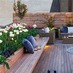  ایده خلاقانه برای دکوراسیون تراس و بالکن کوچک