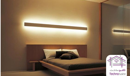 اتاق خواب های فوق العاده با چراغ کنار تخت