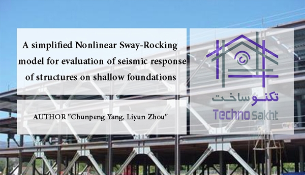 A simplified Nonlinear Sway-Rocking model for evaluation of seismic response of structures on shallow foundations