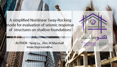 A simplified Nonlinear Sway-Rocking model for evaluation of seismic response of structures on shallow foundations