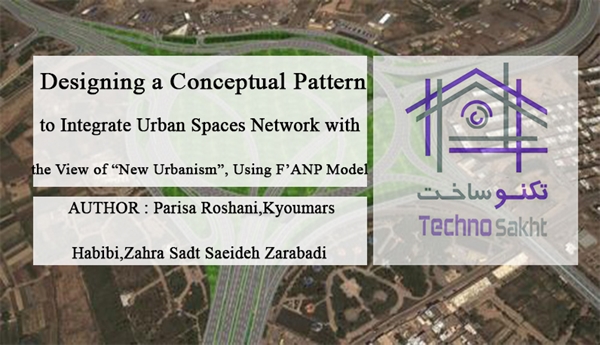 Designing a Conceptual Pattern to Integrate Urban Spaces Network with the View of “New Urbanism”, Using F’ANP Model