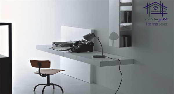 طراحی های مدرن میز نصب شده به دیوار  برای فضاهای کوچک
