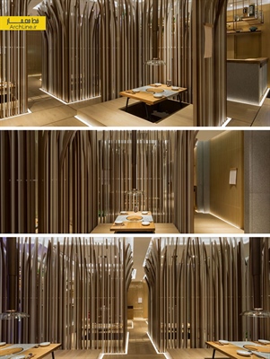 طراحی داخلی رستوران با استفاده از چوب و خلق فضایی متفاوت