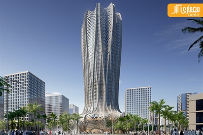 طراحی برج جدید زاها حدید در قطر