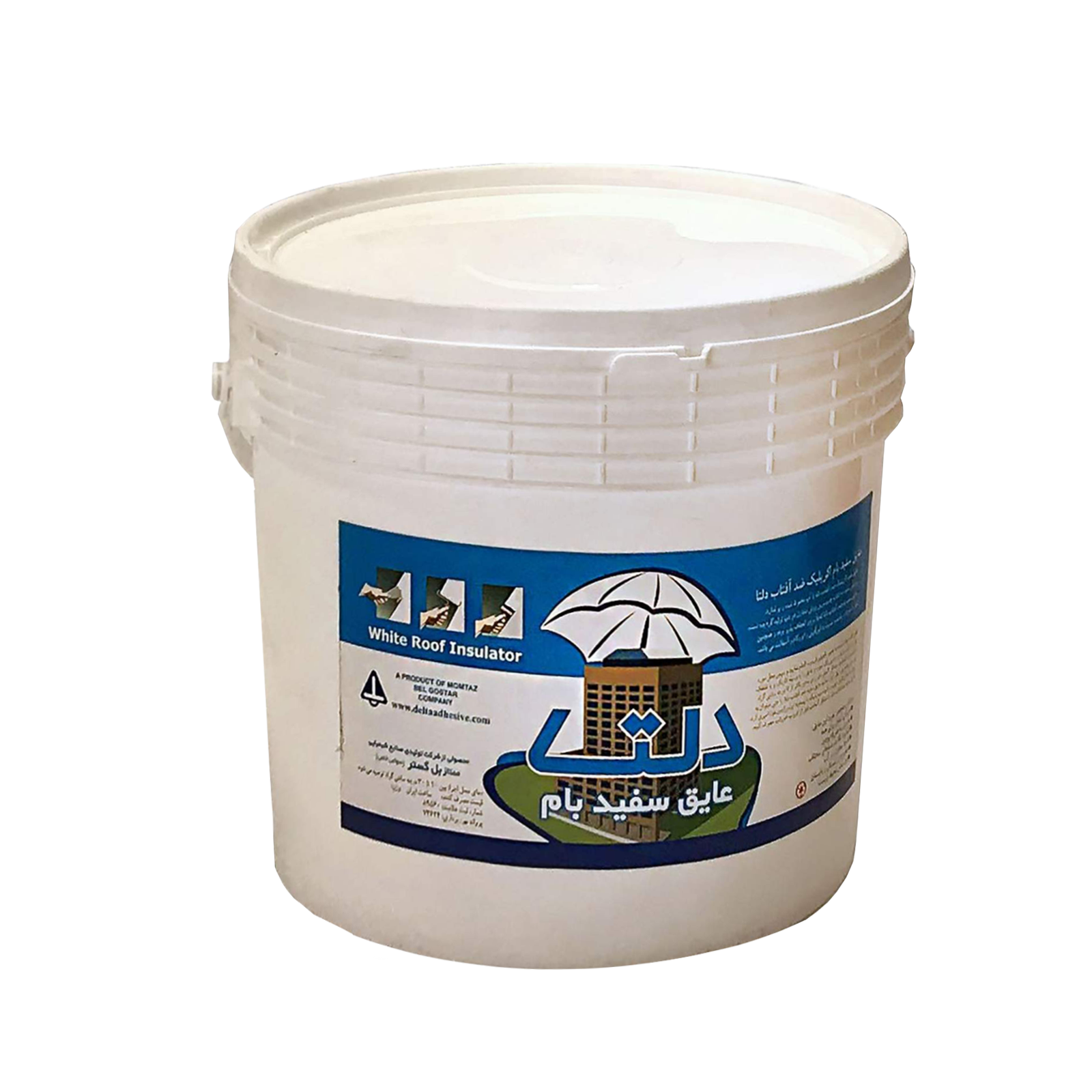 چسب عایق سفید بام دلتا